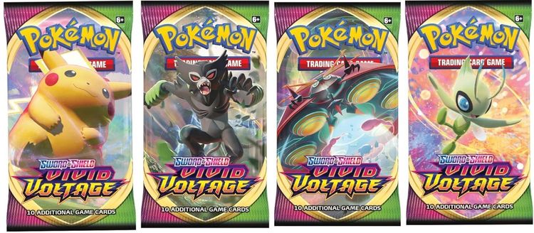 Pokémon Vivid Voltage Booster Packs